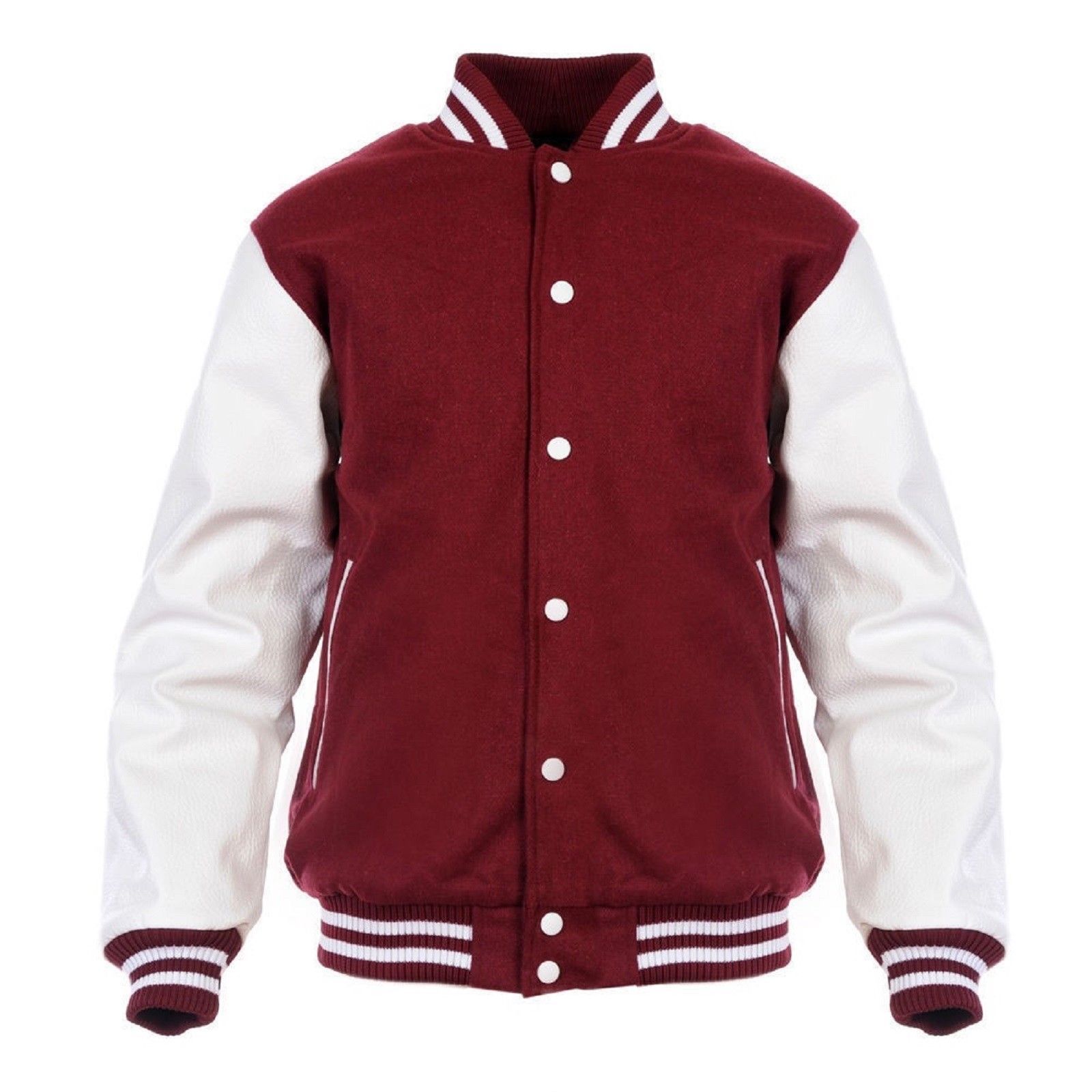 Bomber Brown Varsity Jacket